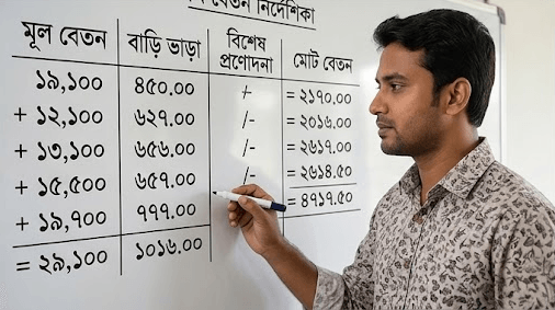 প্রাথমিক বিদ্যালয়ের শিক্ষকদের নতুন ইনক্রিমেন্টসহ বেতন