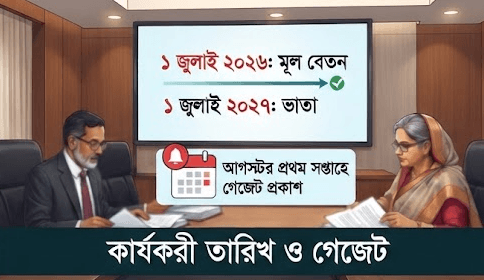 নতুন বেতন কাঠামোর পথে সরকারি চাকরিজীবীরা