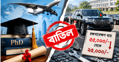 অর্থ বিভাগের নতুন চিঠিতে আগের সিদ্ধান্ত বাতিল