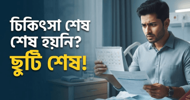 বিদেশে চিকিৎসাকালীন ছুটি বাড়ানোর প্রক্রিয়া ও করণীয়