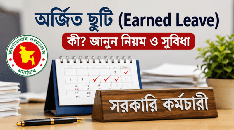 সরকারি চাকরিজীবীদের জন্য পূর্ণ ও অর্ধ-গড় বেতনে ছুটির নিয়ম জানুন