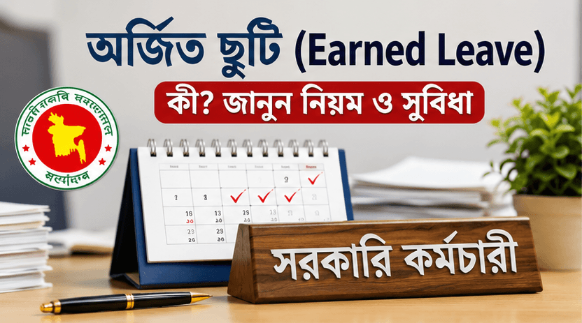 সরকারি চাকরিজীবীদের জন্য পূর্ণ ও অর্ধ-গড় বেতনে ছুটির নিয়ম জানুন