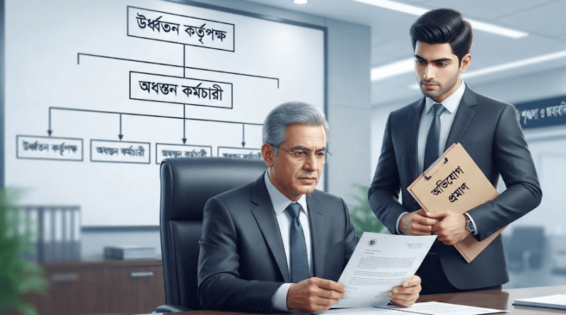 অধস্তন কর্মকর্তার করণীয় কী?