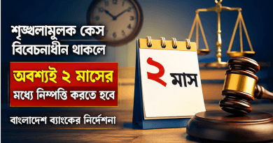 শৃঙ্খলামূলক মামলা দুই মাসের মধ্যেই নিষ্পত্তি করতে হবে