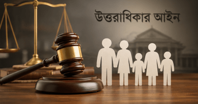Gavel and scales of justice beside a family of paper silhouettes, symbolizing family law area.
