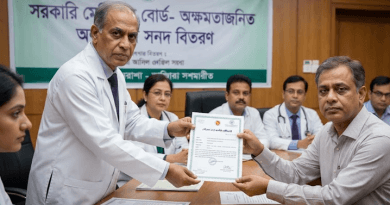 অক্ষমতাজনিত কারণে অবসর, পেনশন ও পিআরএল প্রাপ্তির সুনির্দিষ্ট বিধান ও নির্দেশিকা