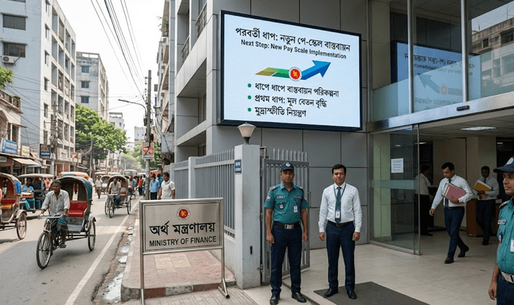চূড়ান্ত গেজেট চলতি মাসেই: প্রথমাংশে বাড়ছে শুধু মূল বেতন