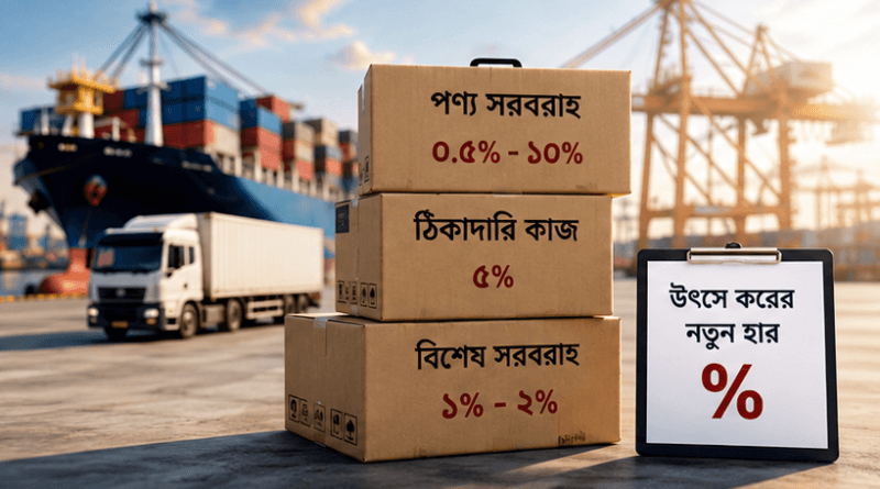 উৎসে কর বিধিমালা ২০২৬