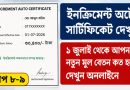 ১ জুলাই থেকে ইনক্রিমেন্ট যোগ হয়েছে কি না দেখবেন যেভাবে
