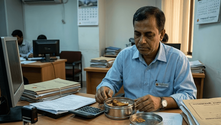 টিফিন নয়, চাই ‘লাঞ্চ ভাতা’