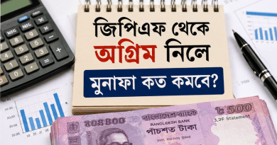 জিপিএফের মুনাফা হিসাব করবেন যেভাবে