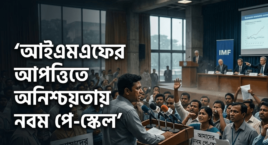 আইএমএফের আপত্তিতে আবারো অনিশ্চয়তায় নবম পে-স্কেল