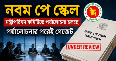 গেজেটের আগে মিলল ৫টি আশ্বাস