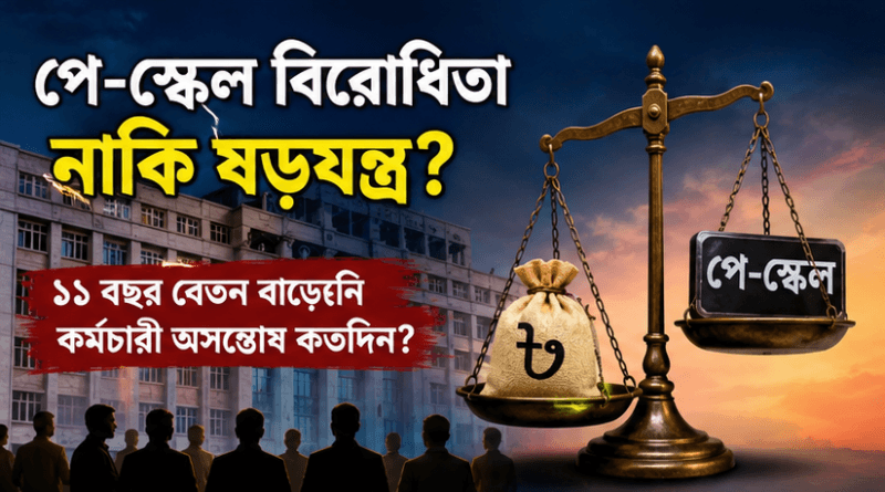 পে-স্কেল নিয়ে টিভি টকশোতে সমালোচনা