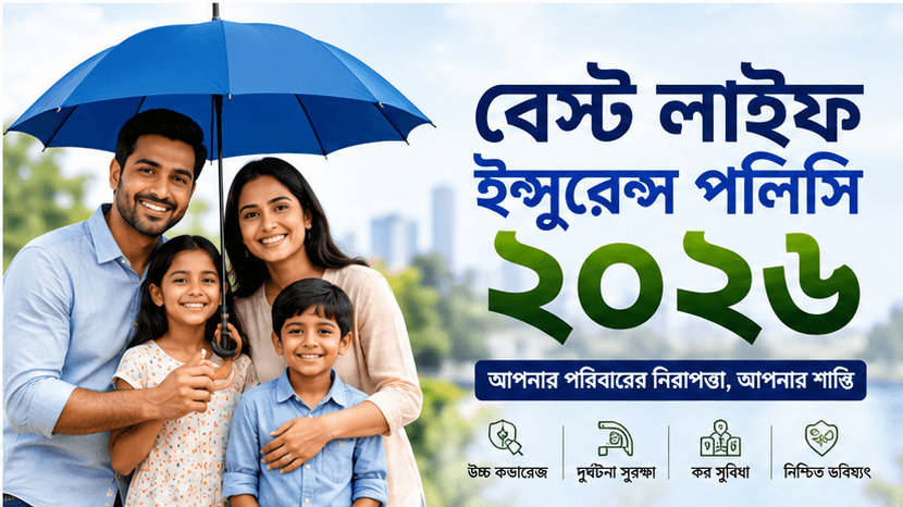 বেস্ট লাইফ ইন্স্যুরেন্স পলিসি ২০২৬