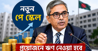 পে স্কেল বাস্তবায়নে প্রয়োজনে ঋণ নেওয়া হবে