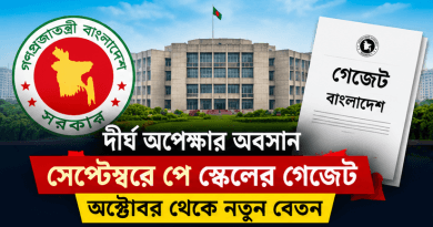 সেপ্টেম্বরে নবম পে স্কেলের গেজেট প্রকাশের লক্ষ্য