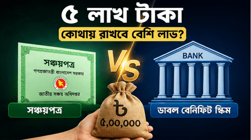 সঞ্চয়পত্র নাকি ডাবল বেনিফিট স্কিম