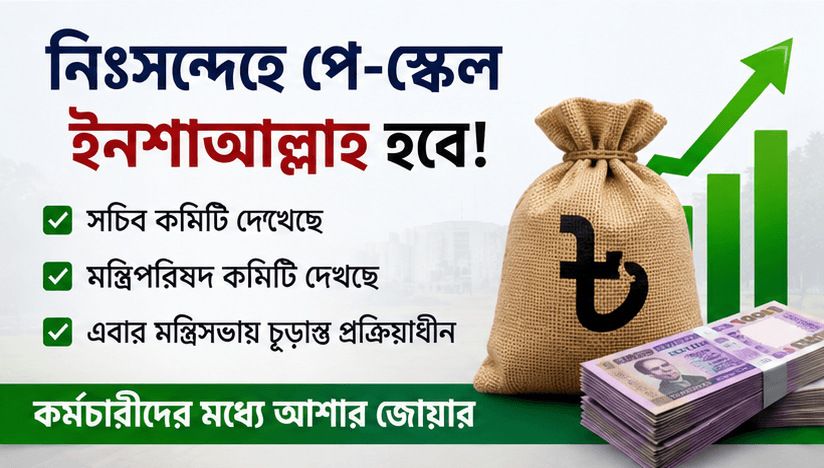 পে-স্কেল নিয়ে আশার বার্তা