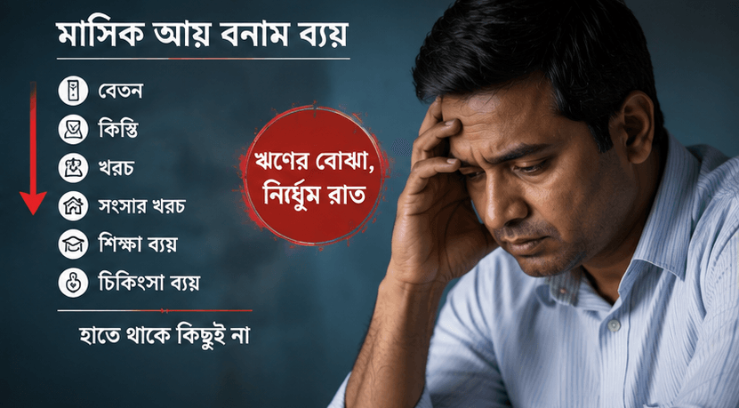 সরকারি কর্মচারীদের ঋণের বোঝা