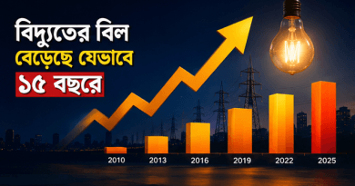 বিদ্যুতের বিল বেড়েছে, বেতন কি সেই হারে বেড়েছে?
