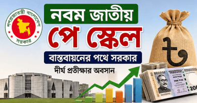 নবম জাতীয় পে স্কেল বাস্তবায়ন ২০২৬