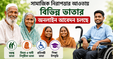 বয়স্ক, বিধবা, প্রতিবন্ধীসহ বিভিন্ন ভাতার অনলাইন আবেদন চলছে