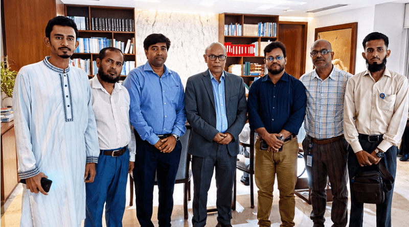 অর্থ বিভাগের সচিবের সঙ্গে কল্যাণ সমিতির সৌজন্য সাক্ষাৎ