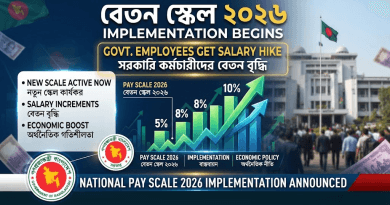 শুধুমাত্র মূল বেতন ১ জুলাই থেকে ৩ ধাপে বাস্তবায়ন হবে?