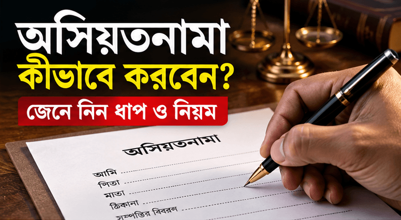 অসিয়তনামা বা উইল কী, কীভাবে করতে হয়