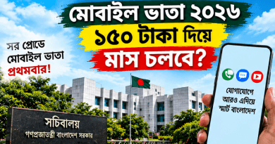 মোবাইল ভাতা ২০২৬