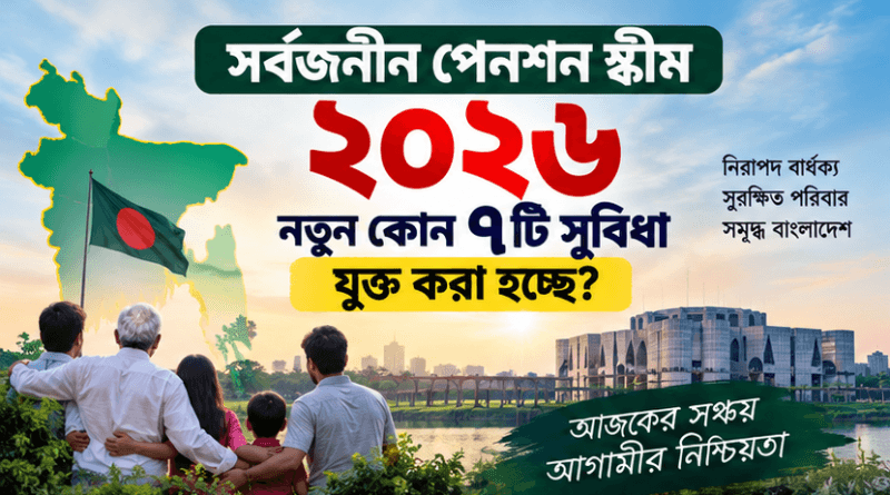 সর্বজনীন পেনশন স্কিমে বড় পরিবর্তন