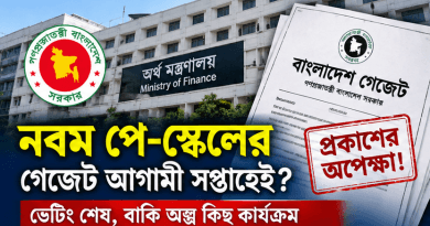 নবম পে-স্কেলের গেজেট নিয়ে নতুন আশার কথা