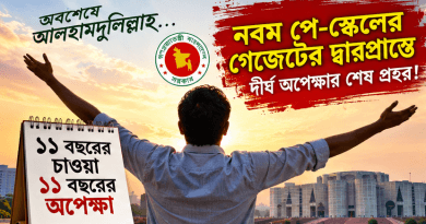 ১১ বছরের অপেক্ষার পর পে-স্কেলের দ্বারপ্রান্তে সরকারি কর্মচারীরা