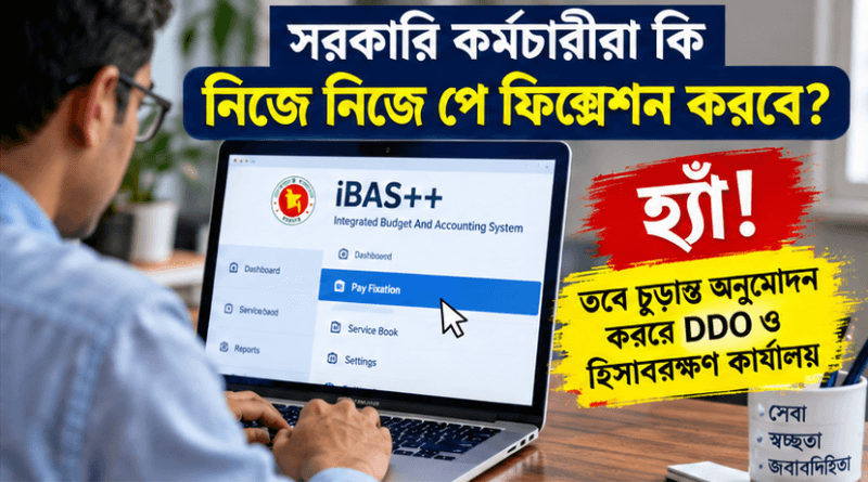 পে ফিক্সেশন প্রক্রিয়া ২০২৬