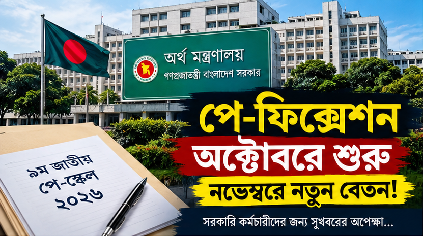 পে-ফিক্সেশন অক্টোবরে, নতুন বেতন নভেম্বরে?