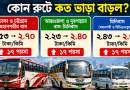 বাস-মিনিবাসের ভাড়া বাড়িয়ে প্রজ্ঞাপন জারি