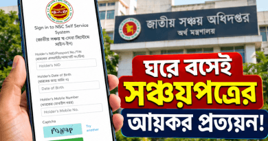 মোবাইলেই মিলবে কর কর্তন ও বিনিয়োগের সার্টিফিকেট
