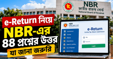রিটার্ন দাখিল, কর পরিশোধ ও TDS সমন্বয়ে যা জানা জরুরি