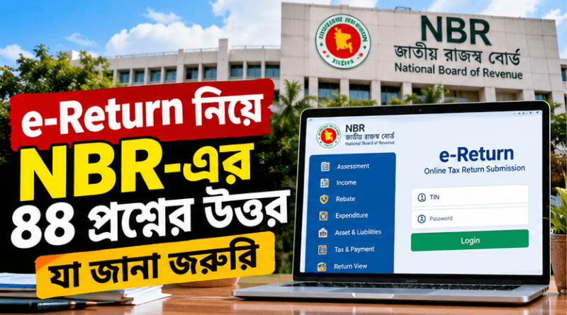 রিটার্ন দাখিল, কর পরিশোধ ও TDS সমন্বয়ে যা জানা জরুরি