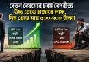 নিম্ন গ্রেডে তীব্র বেতন বৈষম্য ও প্রকট ব্যবধান?