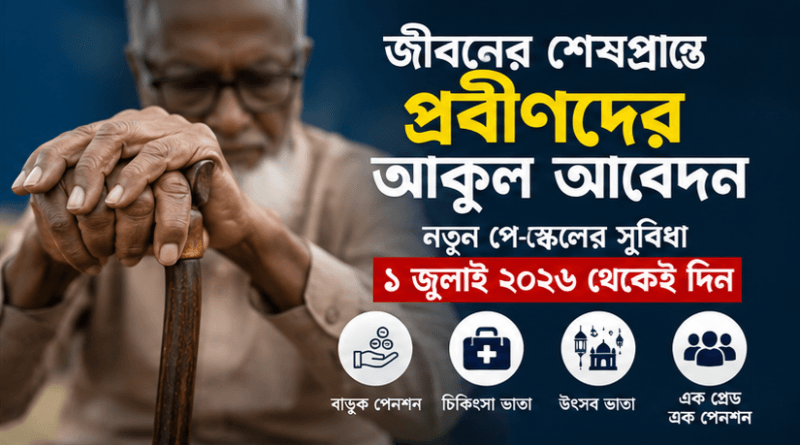 পিআরএল ও পেনশনভোগীদের দাবি