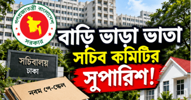বাড়ি ভাড়া ভাতায় বড় পরিবর্তনের সুপারিশ