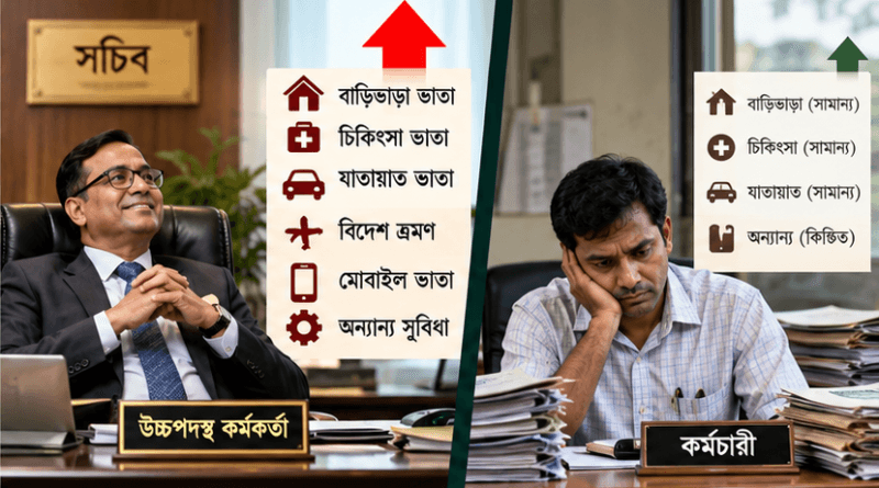 নবম পে-স্কেলে বেতন বাড়লেও ভাতা নিয়ে অসন্তোষ