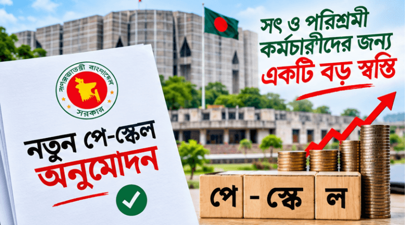 পে-স্কেল সৎ কর্মচারীদের জন্য আশীর্বাদ হবে