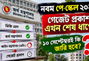 নবম পে-স্কেলের গেজেট প্রকাশ চূড়ান্ত পর্যায়ে