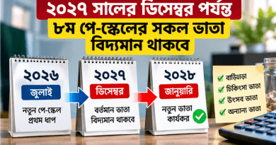 নবম পে-স্কেলে বড় পরিবর্তন