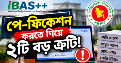iBAS++ পে-ফিকেশন ২০২৬: বদলি-প্রেষণের তারিখে অসংগতি ও ORA-06502 ত্রুটি, সমাধানে কী করবেন সরকারি কর্মচারীরা?