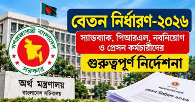 iBAS++-এ স্যান্ডব্যাক, পিআরএল, নবনিয়োগ ও প্রেষণে কর্মরতদের জন্য গুরুত্বপূর্ণ নির্দেশনা