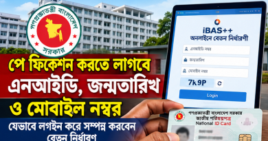 যেভাবে কয়েক ধাপেই সম্পন্ন হবে বেতন নির্ধারণ